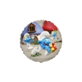 Palloncino I Puffi Tondo 18"(45cm), 1pz.