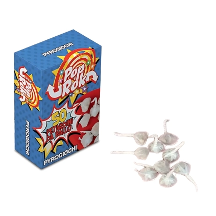 Petardini cipollette Pop Rock 50pz, 1pz.