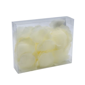 Petali di rosa Avorio, Box con 100 petali, 1pz.