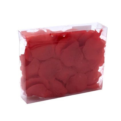 Petali di rosa Rossi, Box con 100 petali, 1pz.