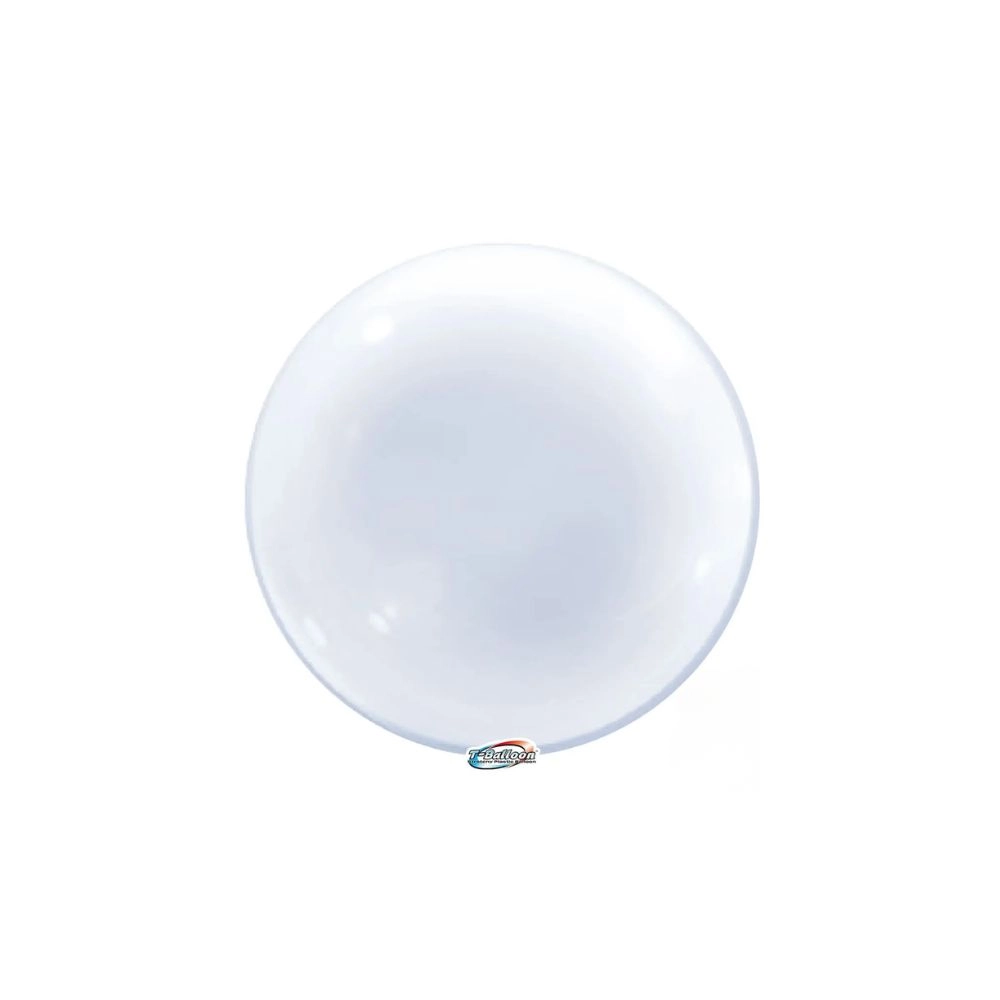 Palloncino Deco Bubble Clear Trasparente Takara 20" 1pz