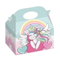 Scatole Regalo Unicorno Mix Fantasy 15x9x15cm per Festa
