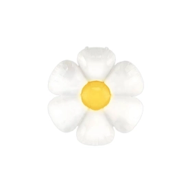 Palloncino Mylar Margherita Bianco SuperShape 19" 1pz