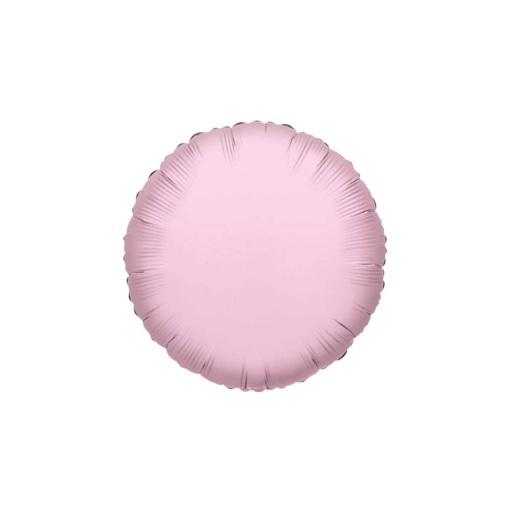 Palloncino Mylar Tondo Rosa per Feste e Party 18" (45cm) - 1pz