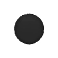 Palloncino Mylar Tondo Nero per Feste e Party 18" (45cm) - 1pz