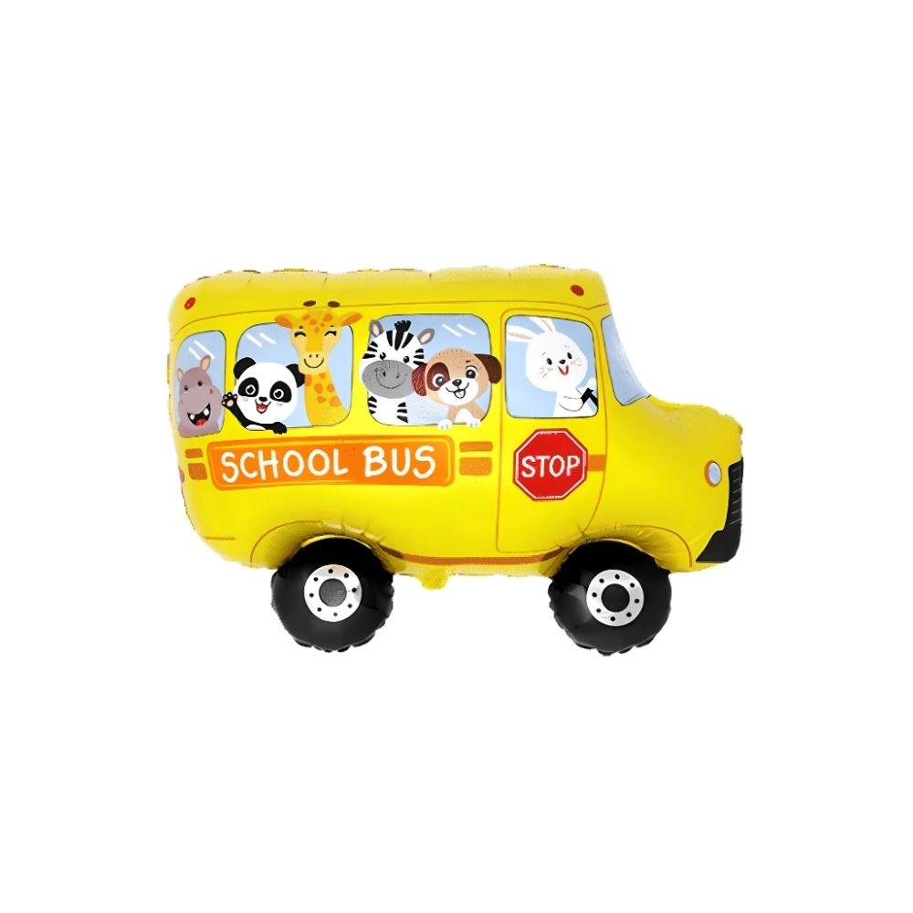 Palloncino Mylar Scuolabus SuperShape w31" (78cm) - 1pz