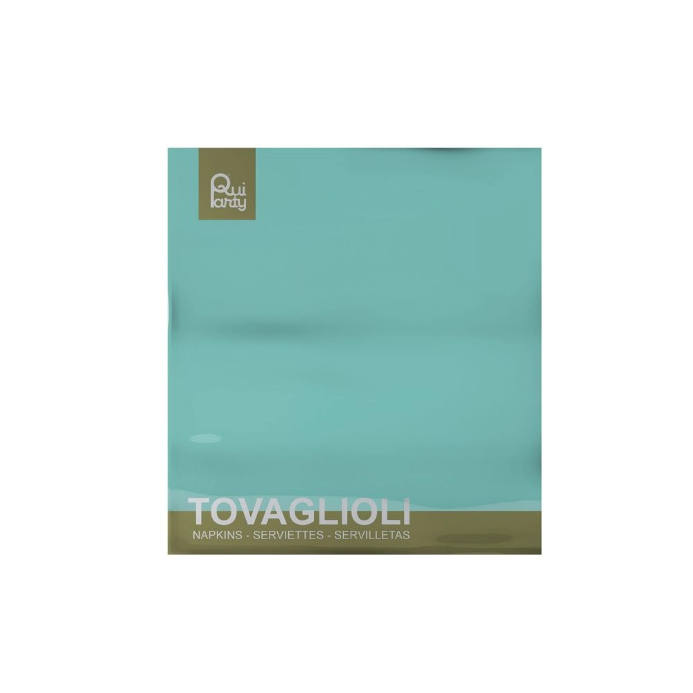 Tovaglioli Acquamarina in Carta 33x33cm, 40pz.