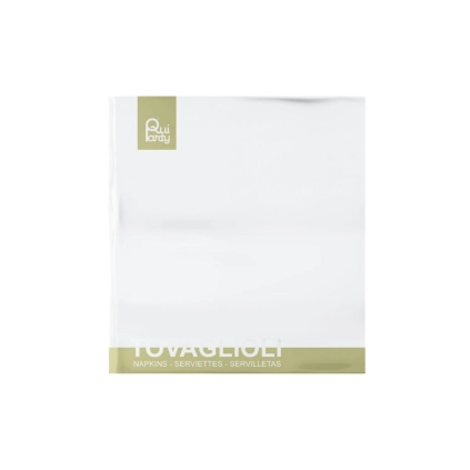 Tovaglioli Bianchi in Carta 33x33cm, 40pz.