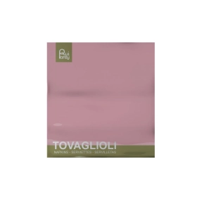 Tovaglioli Rosa in Carta 33x33cm, 40pz.