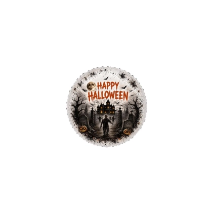 Mylar Halloween Autunnale Tondo MiniShape 9" (23cm), 5pz.