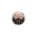 Mylar Halloween Cimitero Zombie Tondo MiniShape 9" (23cm), 5pz.