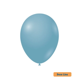 Palloncini Deco Line pastello 12" (30cm) Steel Blue 254, 50pz.