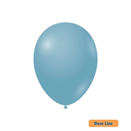 Palloncini Deco Line pastello 12" (30cm) Steel Blue 254, 50pz.
