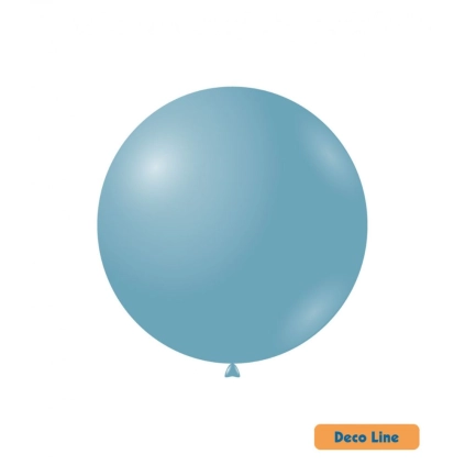 Palloncini Deco Line pastello 18" (46cm) Steel Blue 254, 20pz.