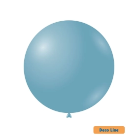 Palloncini Deco Line pastello 26" (66cm) Steel Blue 254, 10pz.
