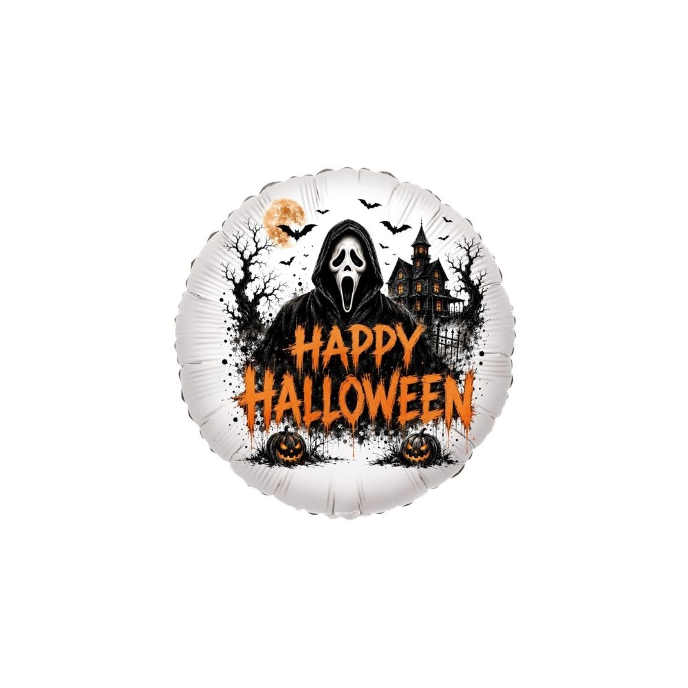 Mylar Halloween Frankenstein Tondo 18" (46cm) 1pz