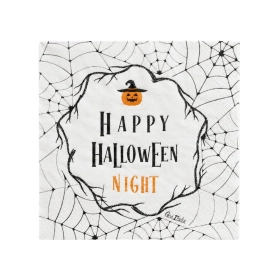Tovaglioli Carta Halloween Night 33x33cm (13"x13") 16pz