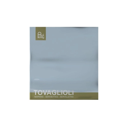 Tovaglioli Celeste Fumo in Carta 33x33cm, 40pz.