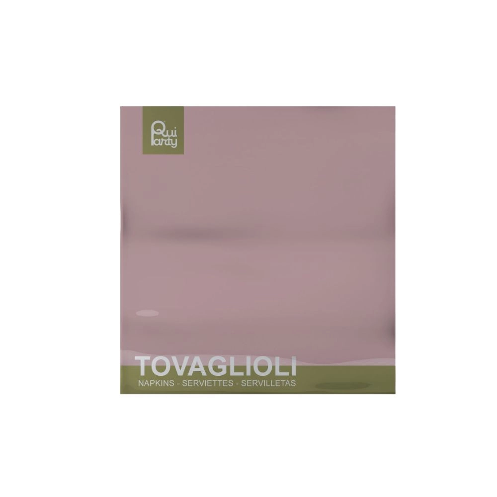Tovaglioli Rosato in Carta 33x33cm, 40pz.