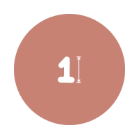 Numeri Rosa Gold micro 5''-12cm