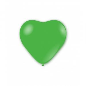 Palloncini cuore verde prato pastello da 43cm. 50pz