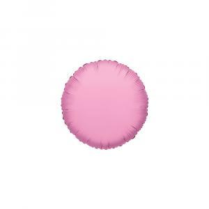 Palloncino  tondo rosa baby minishape 9" - 23cm. 5pz