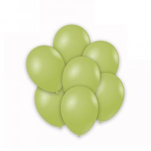 Palloncini verde oliva pastello g110 12"-30cm. 100pz