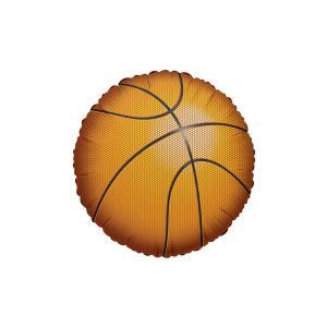 Palloncino  pallone da basket tondo 18"-45cm. 1pz