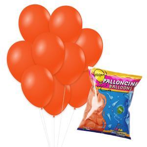 Palloncini arancione pastello g90 10"-26cm. 100pz