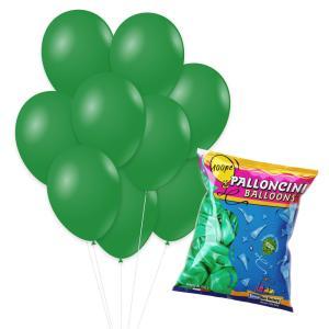 Palloncini verde bottiglia pastello g90 10"-26cm. 100pz