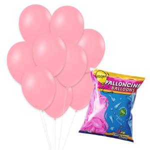 Palloncini rosa shocking pastello g90 10"-26cm. 100pz