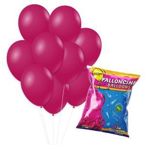 Palloncini fucsia pastello g90 10"-26cm. 100pz