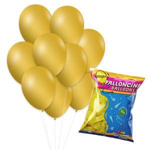 Palloncini giallo limone metallizzato gm90 10"-26cm. 100pz