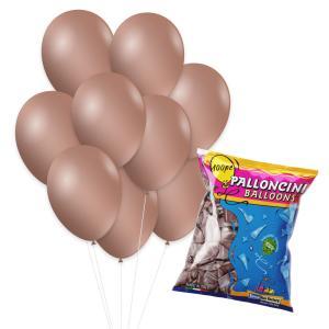 Palloncini rosa gold metallizzato gm90 10"-26cm. 100pz