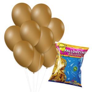 Palloncini oro metallizzato gm90 10"-26cm. 100pz