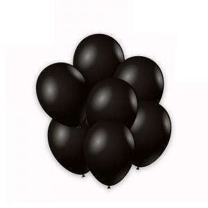 Palloncini nero pastello g110 12"-30cm. 100pz