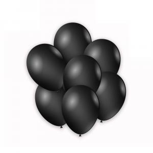 Palloncini nero metallizzato g110 12"-30cm. 100pz