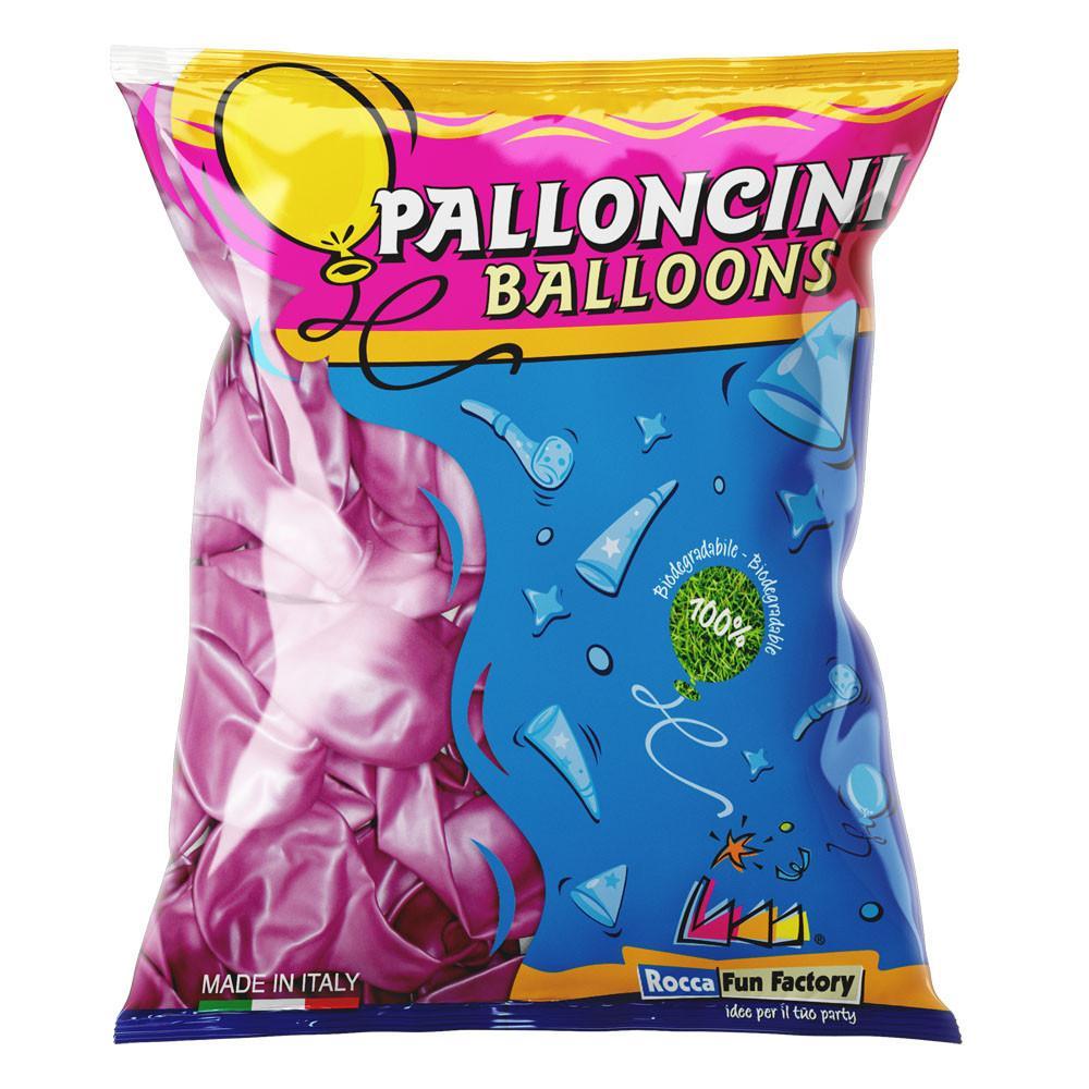 rocca fun factory palloncini fucsia metallizzato g110 12