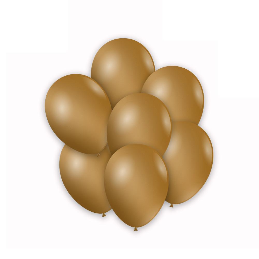 rocca fun factory palloncini oro metallizzato g110 12inc-30cm. 100pz