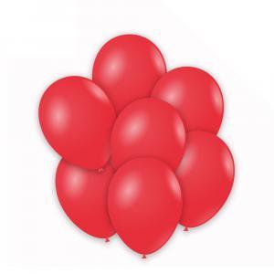 Palloncini rosso chiaro pastello da 33cm. 100pz