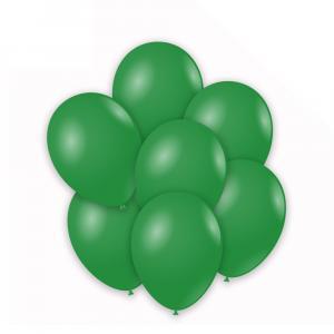 Palloncini verde bottiglia pastello da 33cm. 100pz