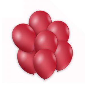 Palloncini rosso chiaro metallizzato da 33cm. 100pz