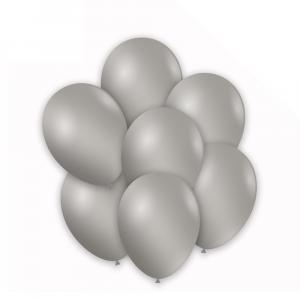 Palloncini argento metallizzato da 33cm. 100pz