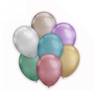 Palloncini assortiti chrome da 33cm. 50pz