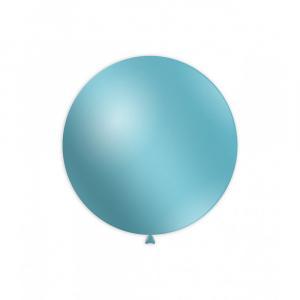 Palloncini celeste metallizzato da 38cm. 50pz