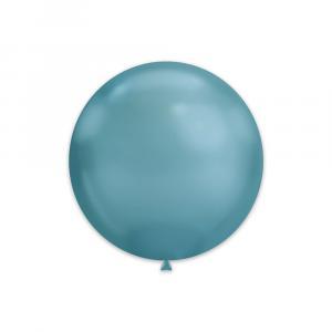 Palloncini blu chrome da 38cm. 25pz