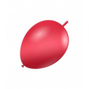 Palloncini link rosso chiaro metallizzato da 33cm. 100pz