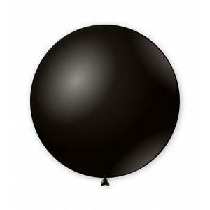 Palloncino pastello da esterno 35" - 89cm nero 15