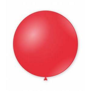 Palloncino pastello da esterno 35" - 89cm rosso 19