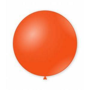 Palloncino pastello da esterno 35" - 89cm arancio 14